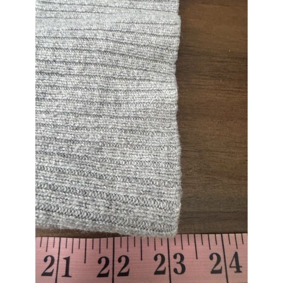 Y2K American Eagle Sweater Wool Medium Off Shoulder Lightweight Minimalist Chic - Picture 7 of 8